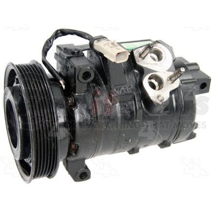 67342 by FOUR SEASONS - Reman Nippondenso 10S17C Compressor w/ Clutch