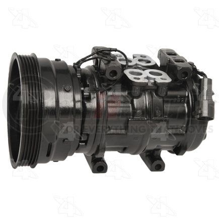 67368 by FOUR SEASONS - Reman Nippondenso 10P15C Compressor w/ Clutch