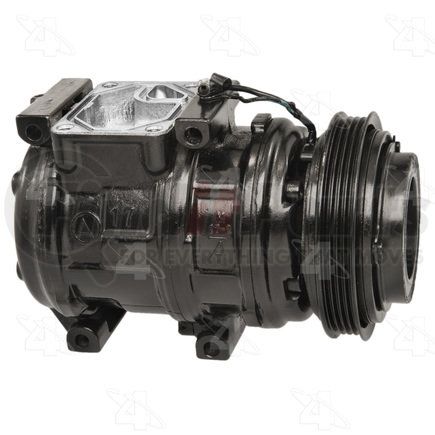 67373 by FOUR SEASONS - Reman Nippondenso 10PA17C Compressor w/ Clutch