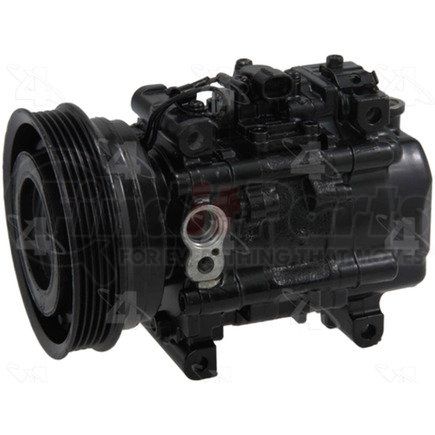 67381 by FOUR SEASONS - Reman Nippondenso TV12 Compressor w/ Clutch