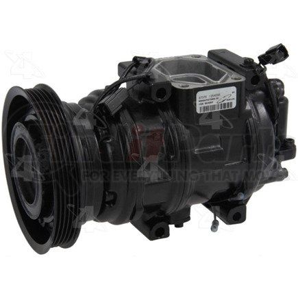 67378 by FOUR SEASONS - Reman Nippondenso 10PA17VC Compressor w/ Clutch