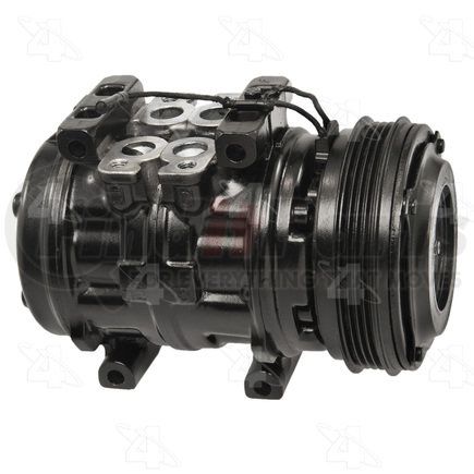 67385 by FOUR SEASONS - Reman Nippondenso 10P13C Compressor w/ Clutch