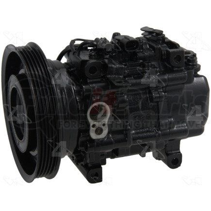 67393 by FOUR SEASONS - Reman Nippondenso TV12 Compressor w/ Clutch