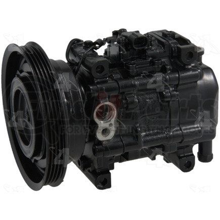 67395 by FOUR SEASONS - Reman Nippondenso TV12 Compressor w/ Clutch