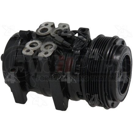 67397 by FOUR SEASONS - Reman Nippondenso 10P13F Compressor w/ Clutch