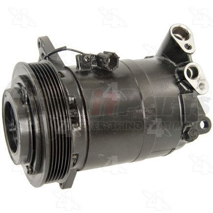 67438 by FOUR SEASONS - Reman York-Diesel Kiki-Zexel-Seltec DKS17D Compressor w/ Clutch