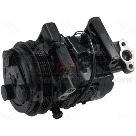 67443 by FOUR SEASONS - Reman York-Diesel Kiki-Zexel-Seltec DCV14D Compressor w/ Clutch