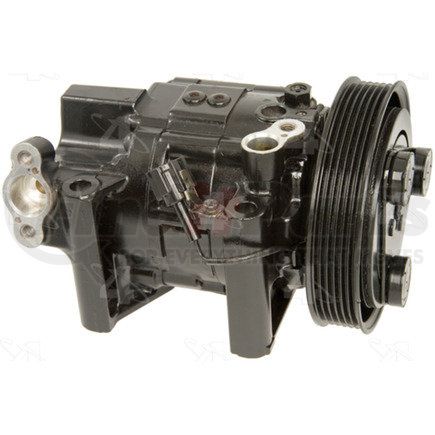 67460 by FOUR SEASONS - Reman York-Diesel Kiki-Zexel-Seltec DKV11G Compressor w/ Clutch