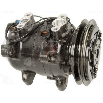 67455 by FOUR SEASONS - Reman Nihon/Calsonic DKV14C Compressor w/ Clutch