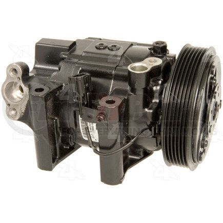 67466 by FOUR SEASONS - Reman York-Diesel Kiki-Zexel-Seltec DCV14G Compressor w/ Clutch