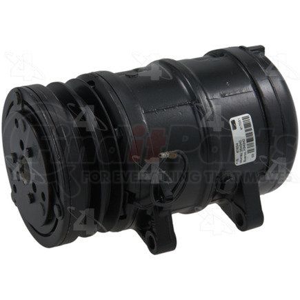 67634 by FOUR SEASONS - Reman York-Diesel Kiki-Zexel-Seltec DKS17S Compressor w/ Clutch