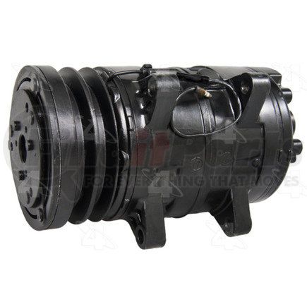 67635 by FOUR SEASONS - Reman York-Diesel Kiki-Zexel-Seltec DKS17G Compressor w/ Clutch