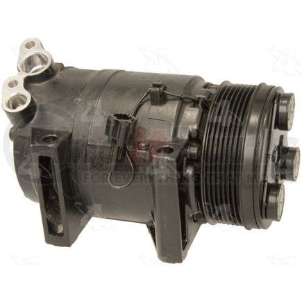 67641 by FOUR SEASONS - Reman York-Diesel Kiki-Zexel-Seltec DKS17D Compressor w/ Clutch