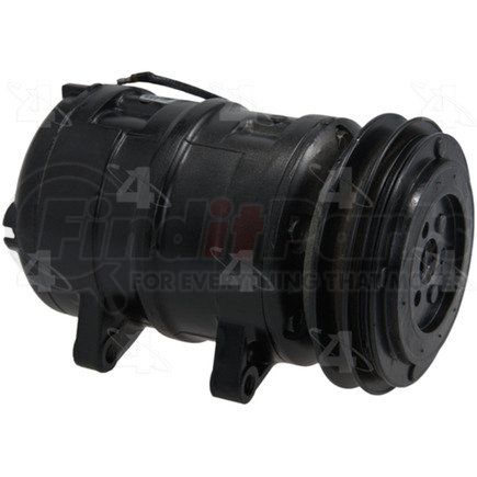 67636 by FOUR SEASONS - Reman York-Diesel Kiki-Zexel-Seltec DKS17S Compressor w/ Clutch