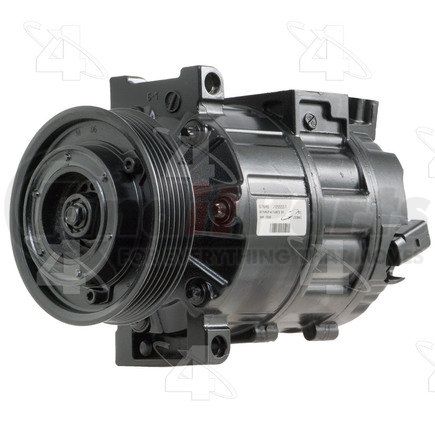 67646 by FOUR SEASONS - Reman York-Diesel Kiki-Zexel-Seltec DCS17E Compressor w/ Clutch