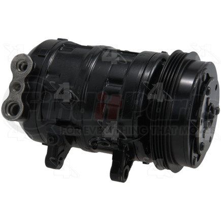 67650 by FOUR SEASONS - Reman York-Diesel Kiki-Zexel-Seltec DKS16H Compressor w/ Clutch