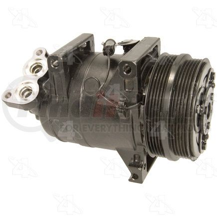 67647 by FOUR SEASONS - Reman York-Diesel Kiki-Zexel-Seltec DKS15CH Compressor w/ Clutch