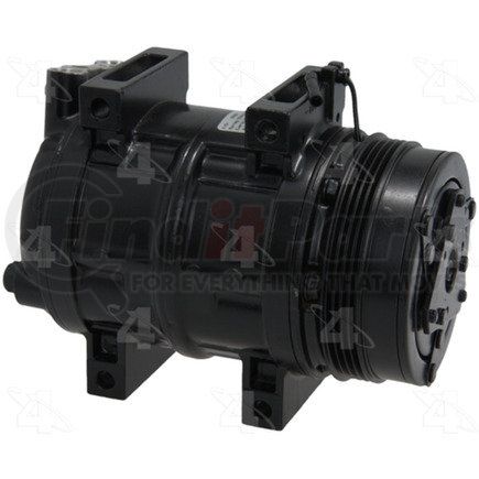 67652 by FOUR SEASONS - Reman York-Diesel Kiki-Zexel-Seltec DKS15CH Compressor w/ Clutch