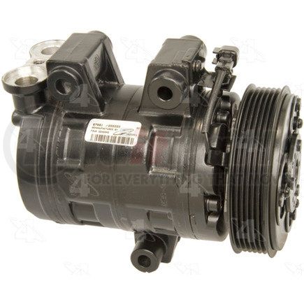 67661 by FOUR SEASONS - Reman York-Diesel Kiki-Zexel-Seltec DKS17D Compressor w/ Clutch