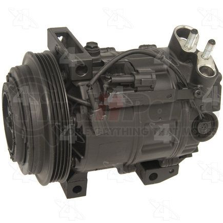 67665 by FOUR SEASONS - Reman York-Diesel Kiki-Zexel-Seltec DCS17E Compressor w/ Clutch