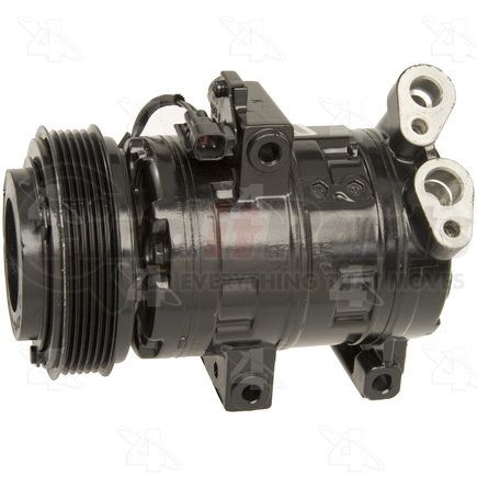 67672 by FOUR SEASONS - Reman York-Diesel Kiki-Zexel-Seltec DKS17D Compressor w/ Clutch