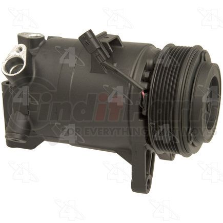 67671 by FOUR SEASONS - Reman York-Diesel Kiki-Zexel-Seltec DKS17D Compressor w/ Clutch