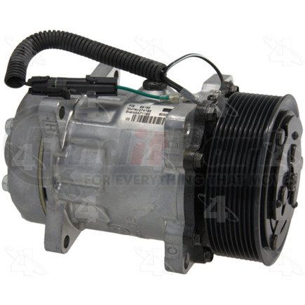 68165 by FOUR SEASONS - New Sanden/Sankyo FLX7 Compressor w/ Clutch