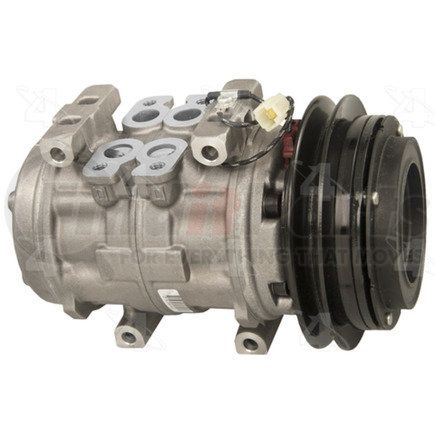 68302 by FOUR SEASONS - New Nippondenso 10P15C Compressor w/ Clutch