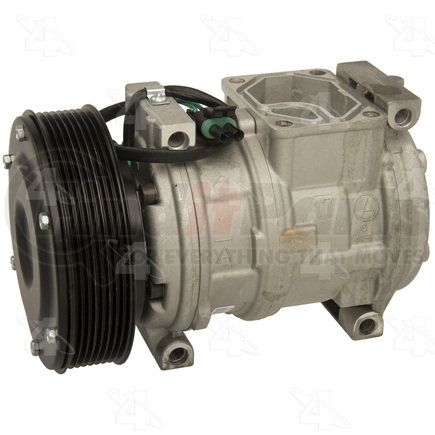 68350 by FOUR SEASONS - New Nippondenso 10PA17C Compressor w/ Clutch