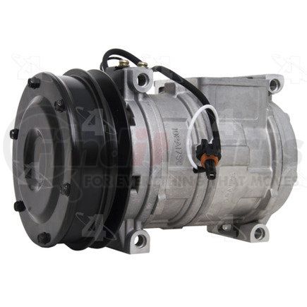 68353 by FOUR SEASONS - New Nippondenso 10PA17C Compressor w/ Clutch