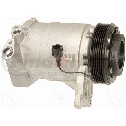 68465 by FOUR SEASONS - New York-Diesel Kiki-Zexel-Seltec DKS17D Compressor w/ Clutch