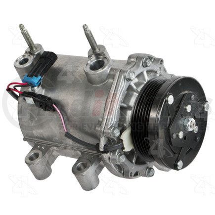 68477 by FOUR SEASONS - New Mitsubishi MSC105CVSG1 Compressor w/ Clutch