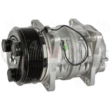 68604 by FOUR SEASONS - New York-Diesel Kiki-Zexel-Seltec TM15 Compressor w/ Clutch