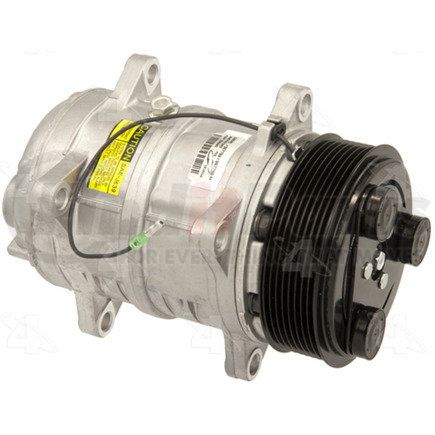 68605 by FOUR SEASONS - New York-Diesel Kiki-Zexel-Seltec TM16 Compressor w/ Clutch