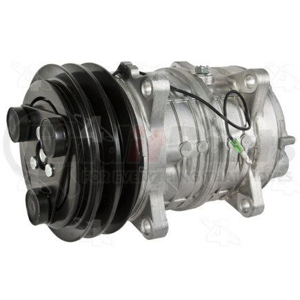 68606 by FOUR SEASONS - New York-Diesel Kiki-Zexel-Seltec TM16 Compressor w/ Clutch