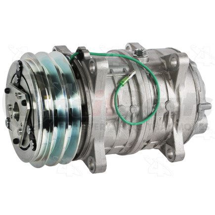 68609 by FOUR SEASONS - New York-Diesel Kiki-Zexel-Seltec TM16 Compressor w/ Clutch