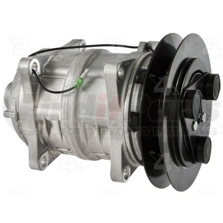 68630 by FOUR SEASONS - New York-Diesel Kiki-Zexel-Seltec TM15 Compressor w/ Clutch