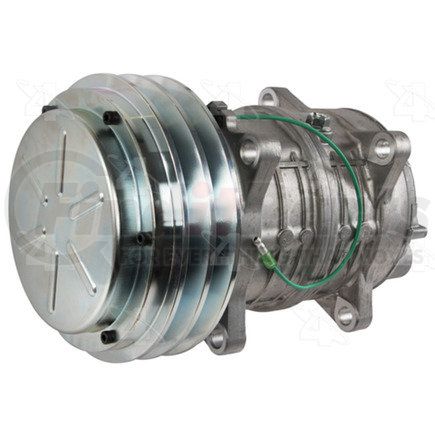 68632 by FOUR SEASONS - New York-Diesel Kiki-Zexel-Seltec TM16 Compressor w/ Clutch