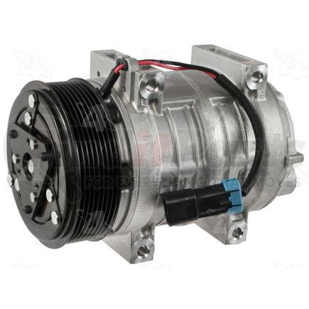 68637 by FOUR SEASONS - New York-Diesel Kiki-Zexel-Seltec TM16 Compressor w/ Clutch