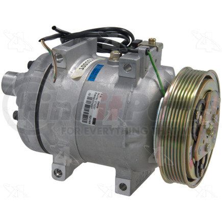 68638 by FOUR SEASONS - New York-Diesel Kiki-Zexel-Seltec DCW17B Compressor w/ Clutch