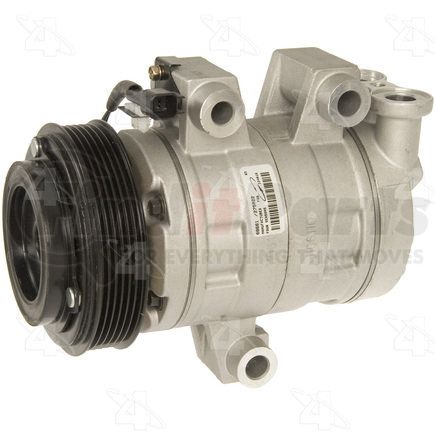 68661 by FOUR SEASONS - New York-Diesel Kiki-Zexel-Seltec DKS17D Compressor w/ Clutch