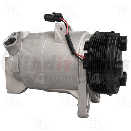 68671 by FOUR SEASONS - New York-Diesel Kiki-Zexel-Seltec DKS17D Compressor w/ Clutch