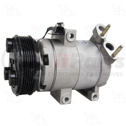 68672 by FOUR SEASONS - New York-Diesel Kiki-Zexel-Seltec DKS17D Compressor w/ Clutch