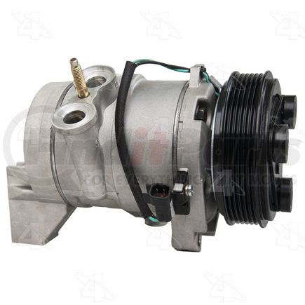 68678 by FOUR SEASONS - New York-Diesel Kiki-Zexel-Seltec DKS17DS Compressor w/ Clutch