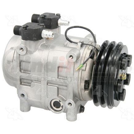 68701 by FOUR SEASONS - New York-Diesel Kiki-Zexel-Seltec TM31 Compressor w/ Clutch