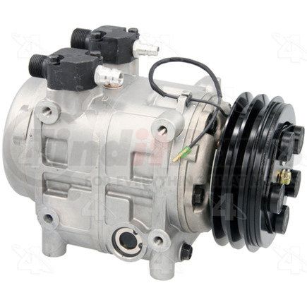 68700 by FOUR SEASONS - New York-Diesel Kiki-Zexel-Seltec TM31 Compressor w/ Clutch