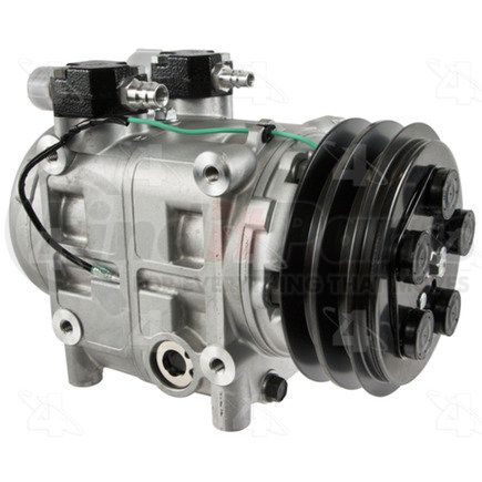 68705 by FOUR SEASONS - New York-Diesel Kiki-Zexel-Seltec TM31 Compressor w/ Clutch