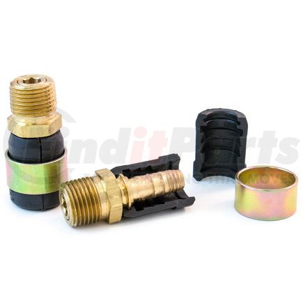 31403B by TRAMEC SLOAN - Quick-Fix Kit, for 3/8 Hose with 1/2 Fittings and Brass Barb