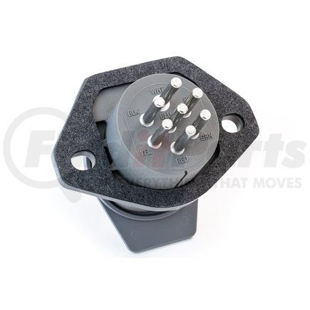 38501 by TRAMEC SLOAN - Receptacle, Nylon, 7-Way, Push-On, Solid