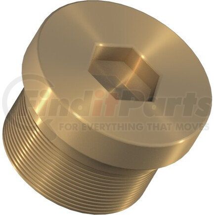 10036548 by CONMET - Locking Hub Spindle Nut - Front, D-Flat Type, 2 inches Six-Point Socket